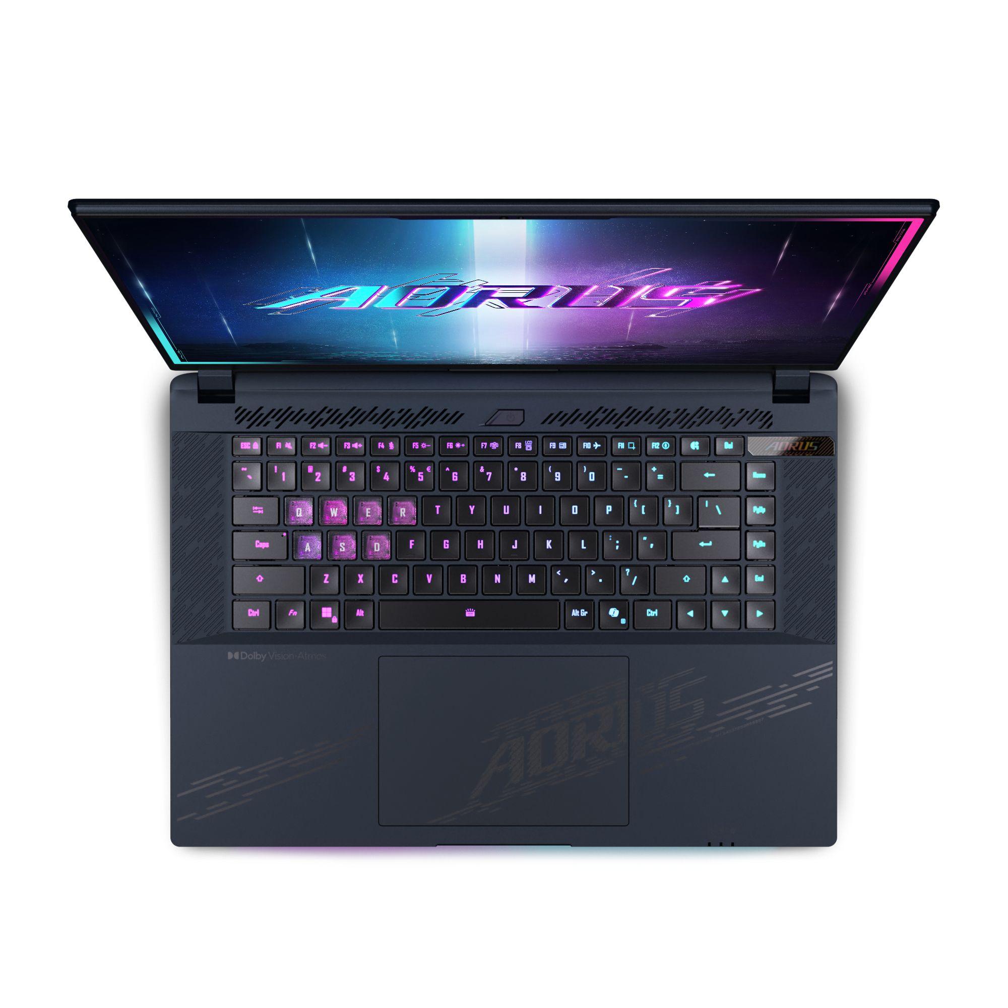 Computador Portátil Gaming GIGABYTE AORUS MASTER 16 BZHC6DEE65SP (Windows 11 Pro - Intel Core Ultra Série 2 - Preto) — miniatura 6