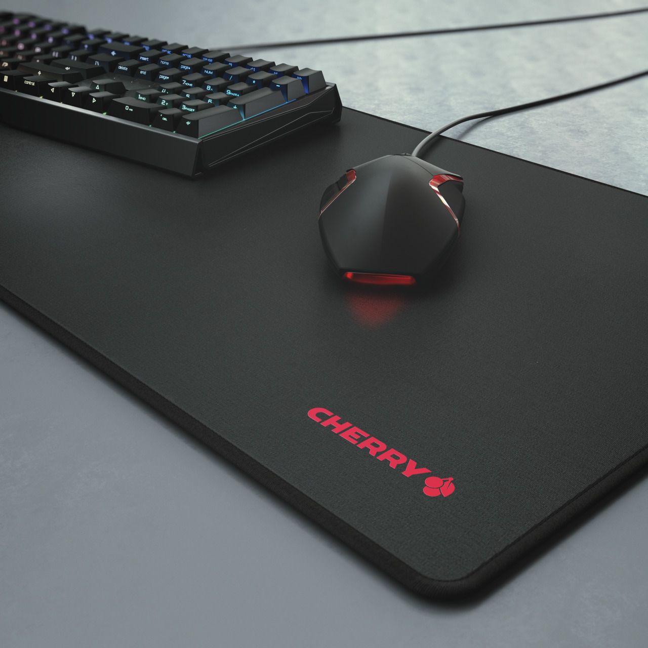 Tapete de Rato Gaming CHERRY JA-0510 / MP2000 (XXL - Borracha natural - 5 mm - Preto), miniatura 2