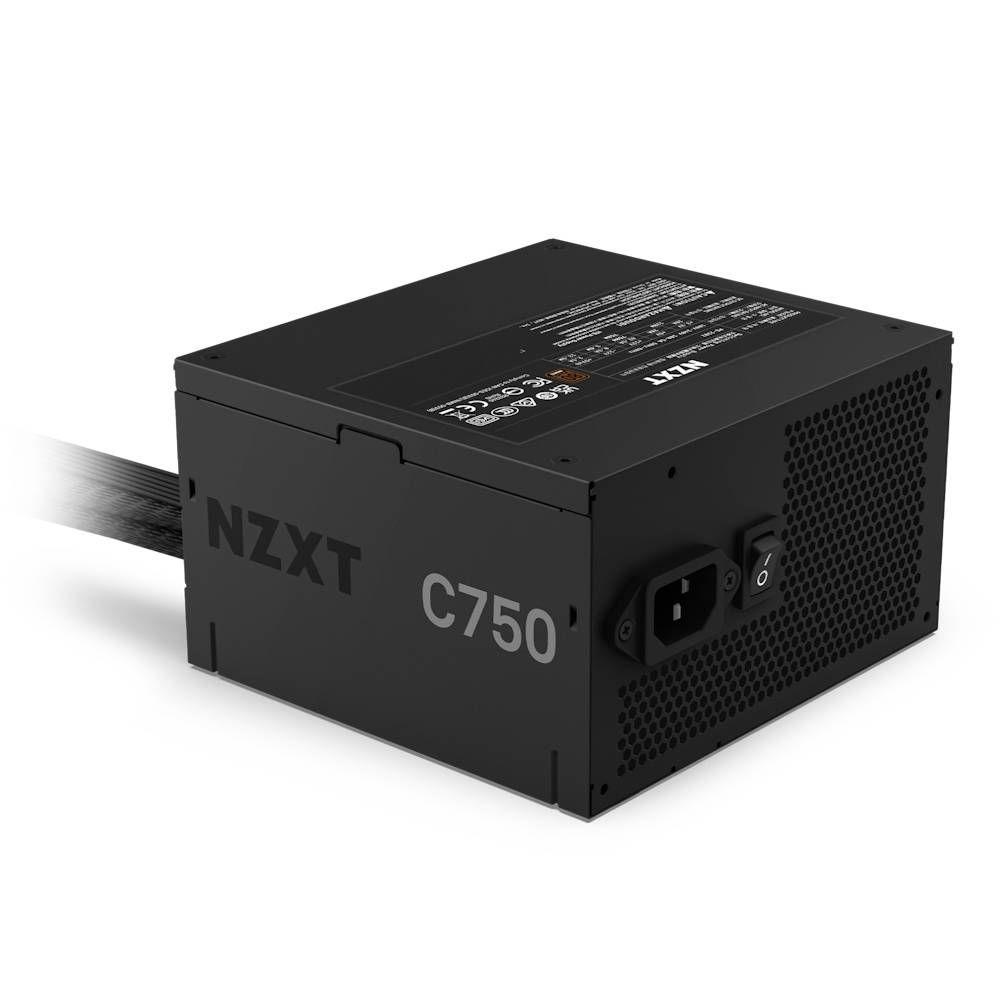 Fonte de Alimentação NZXT C750 (ATX - 750 W - 80 PLUS Bronze - Preto), miniatura 2