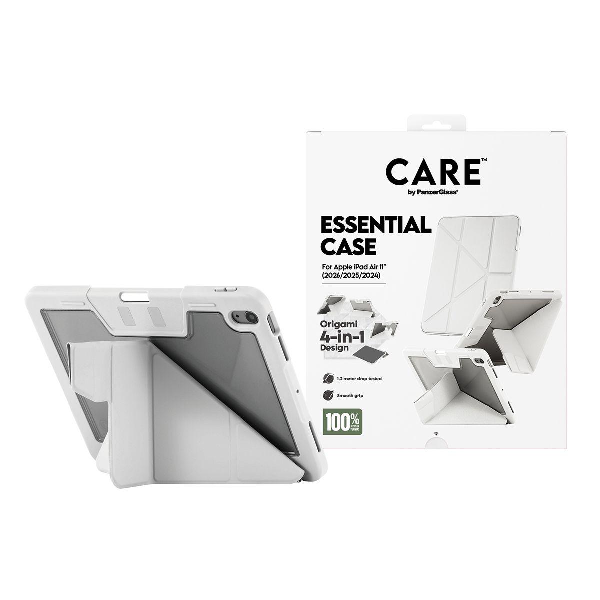 Capa para Tablet PANZERGLASS CARE TPU Essential Case iPad Air 11" (2024-2026) (Apple - Cinza-claro) — miniatura 2