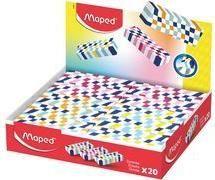 Expositor de 20 Borrachas de Apagar MAPED 123501 (Cores Sortidas)