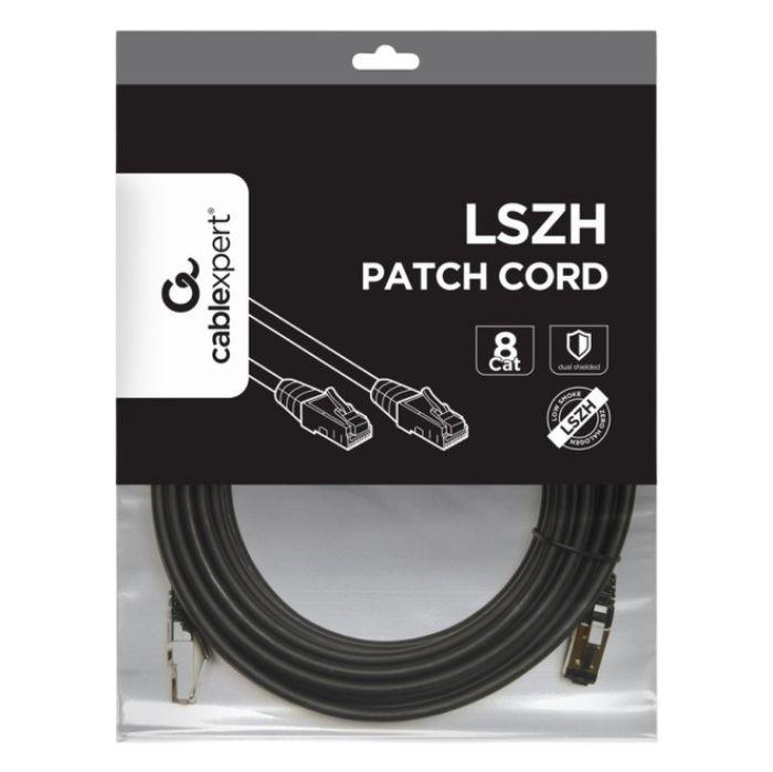 Cabo de Rede GEMBIRD PP8-LSZHCU-BK-1.5M (1,5 m - Cat 8.1 - RJ-45 - Preto), miniatura 3