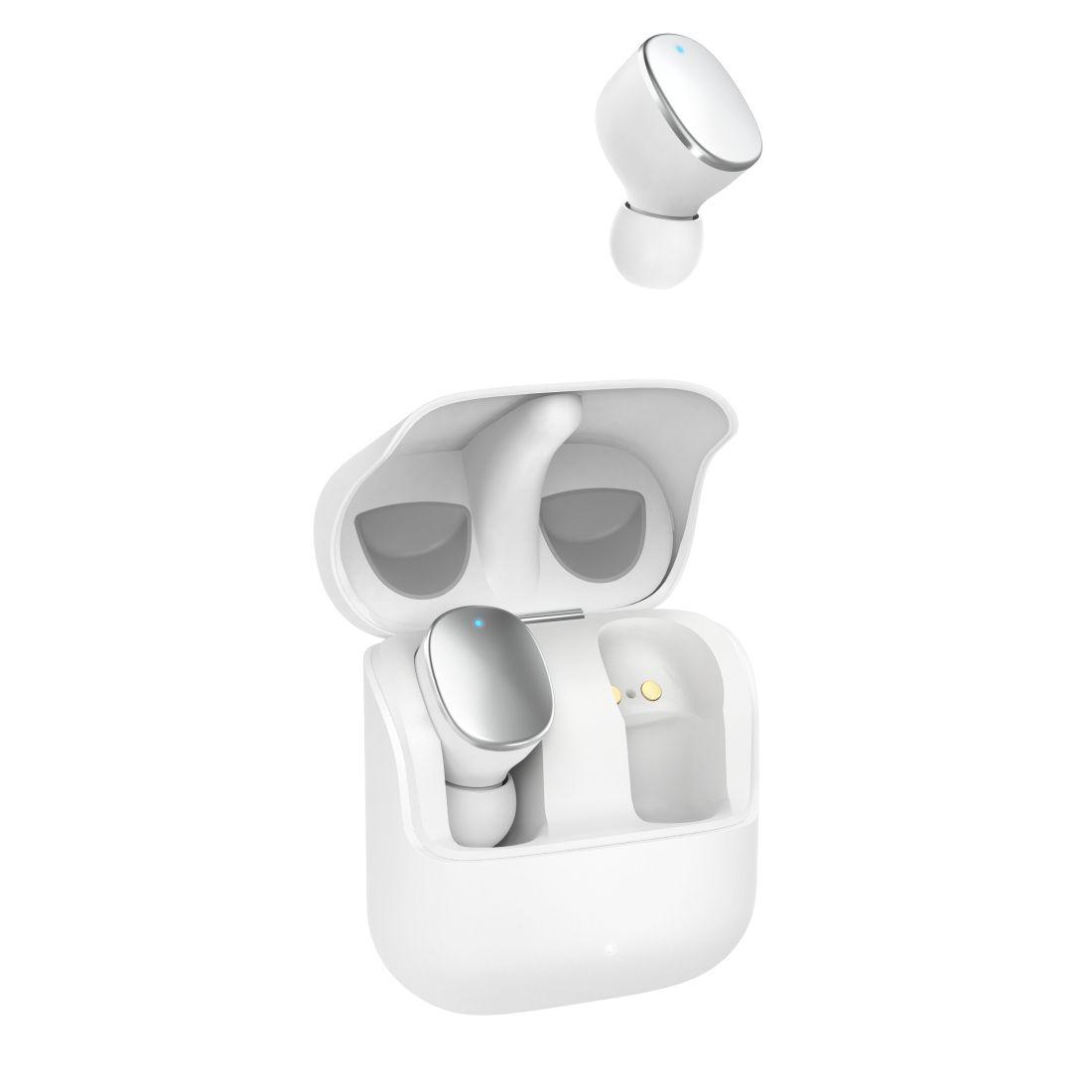 Auscultadores HAMA 00184109 TWS Spirit Pure (Binaural - Sem fios - Intra-auricular - Branco)