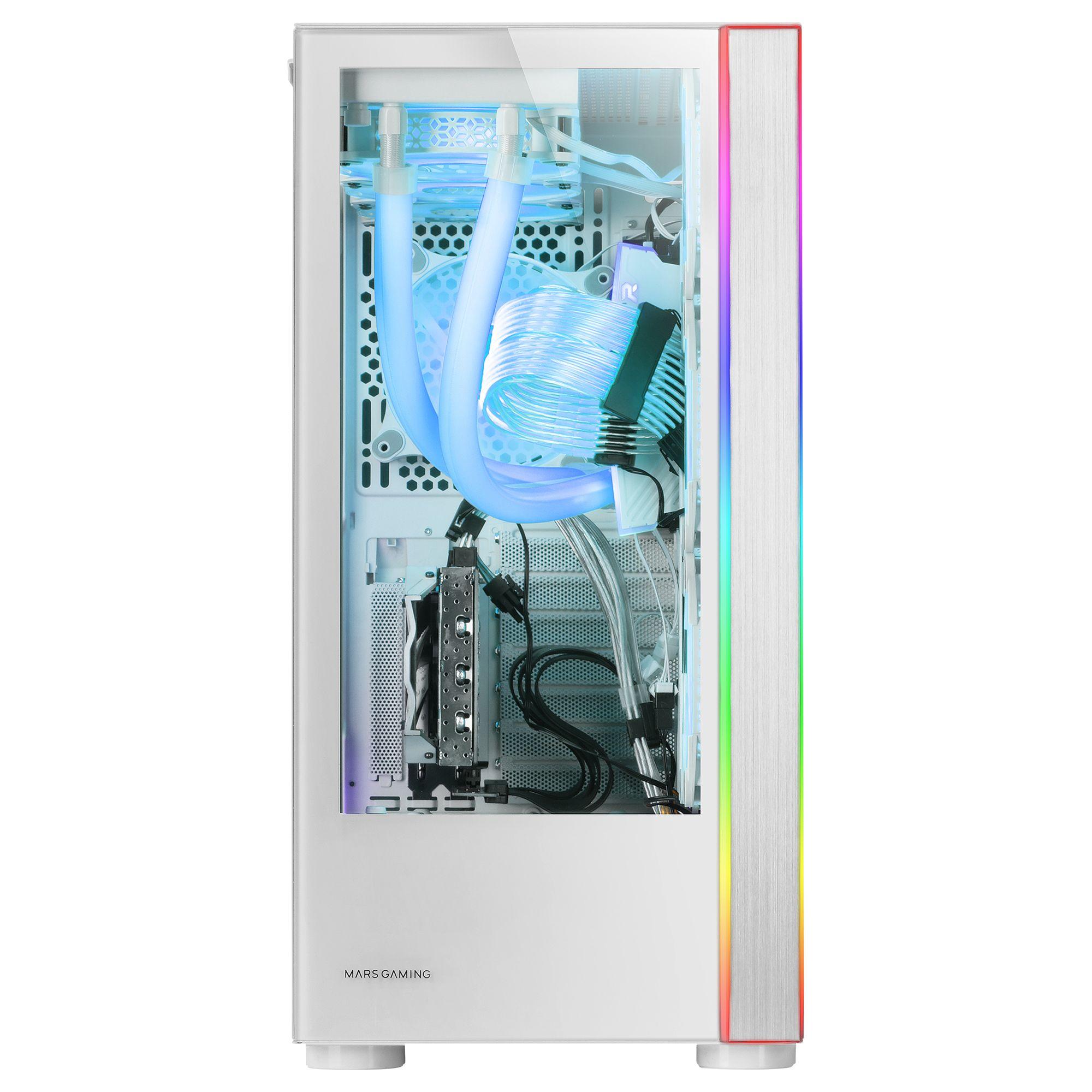 Caixa de Computador MARS GAMING MC-ULTRA XXL (Torre - Vidro temperado - ARGB - Branco) — miniatura 2