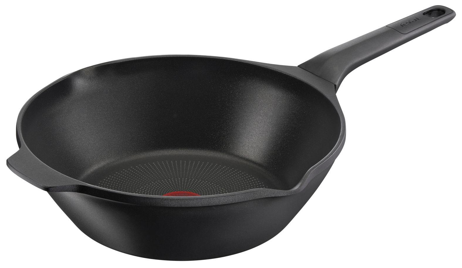 Wok TEFAL Robusto E24919 (Altura 11,8 cm - Preto)
