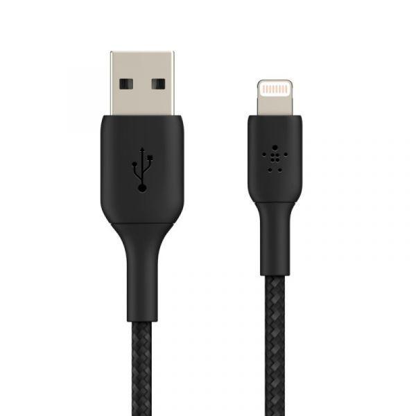 Cabo USB-A para Lightning BELKIN CAA002BT2MBK (2 m - USB-A - Preto) — miniatura 2