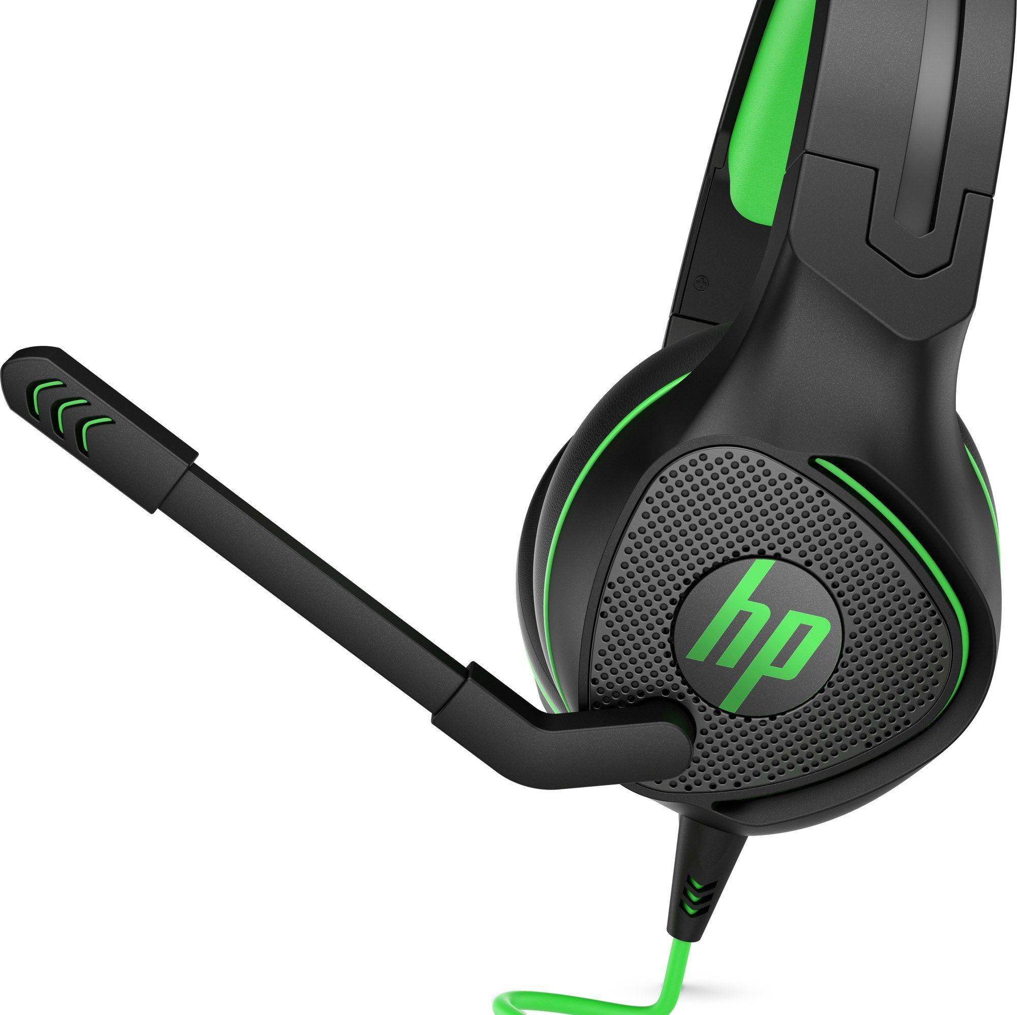 Headset Gaming HP Pavilion Gaming 400 (Com fios - Circumaural - 16 Ω - Preto e Verde) — miniatura 2