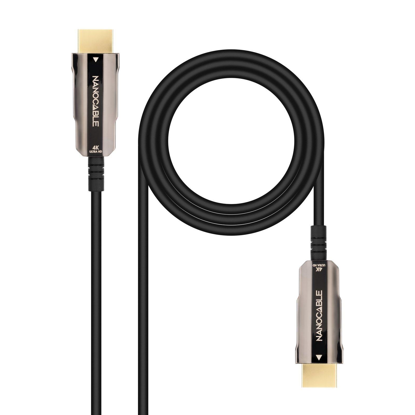 Cabo HDMI NANOCABLE 10.15.2020 (20 m - 60 Hz - HDMI Type A - Preto)