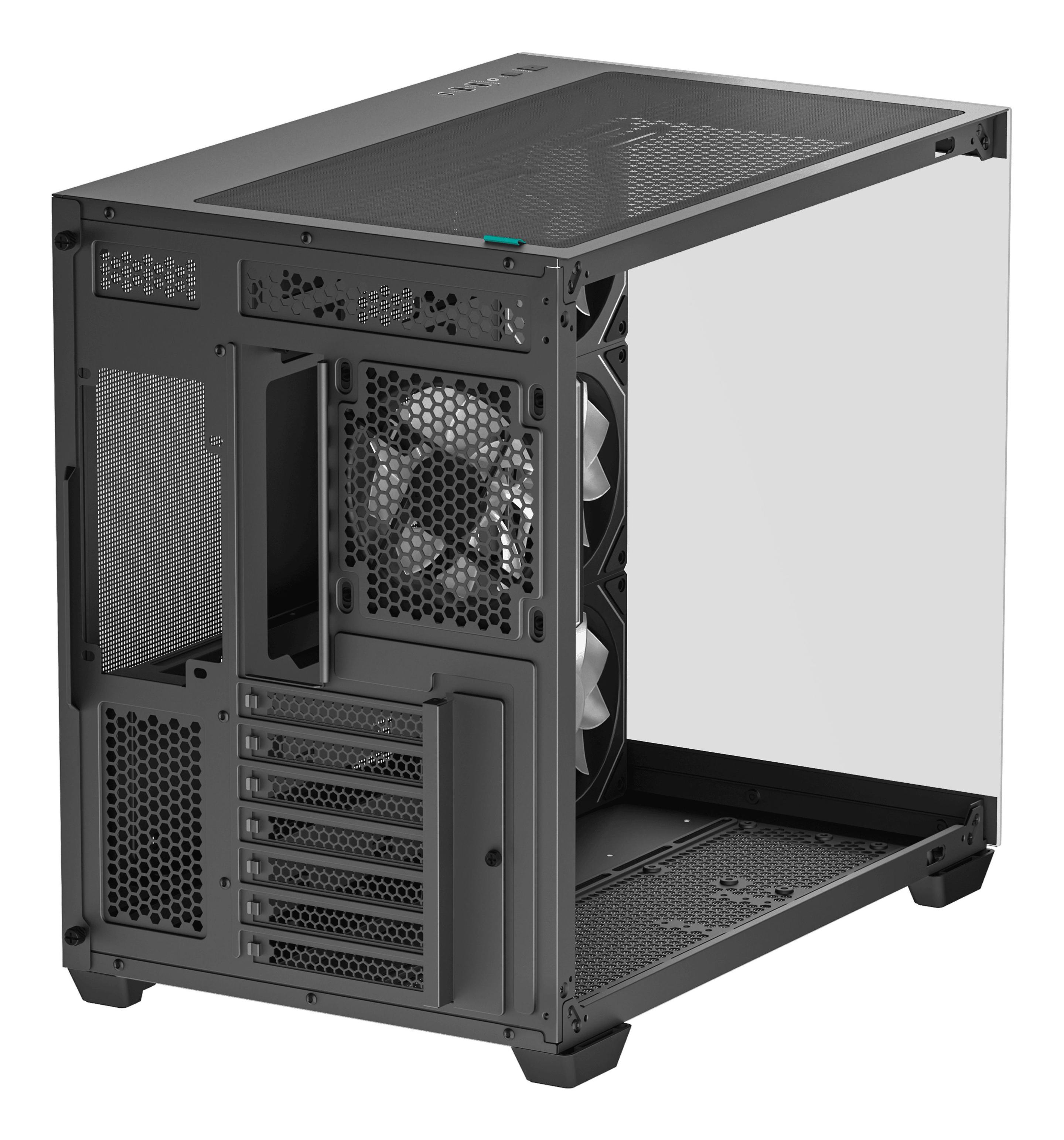 Caixa PC DEEPCOOL CG530 4F (ATX, ITX, micro ATX - ATX e PS2 - Midi Tower - Preto) — miniatura 8