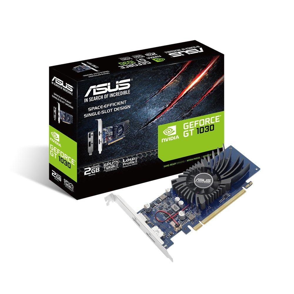 Placa Gráfica ASUS GeForce GT 1030 BRK (GeForce GT 1030 - 6008 MHz - Perfil Baixo - Preto/Azul), miniatura 2