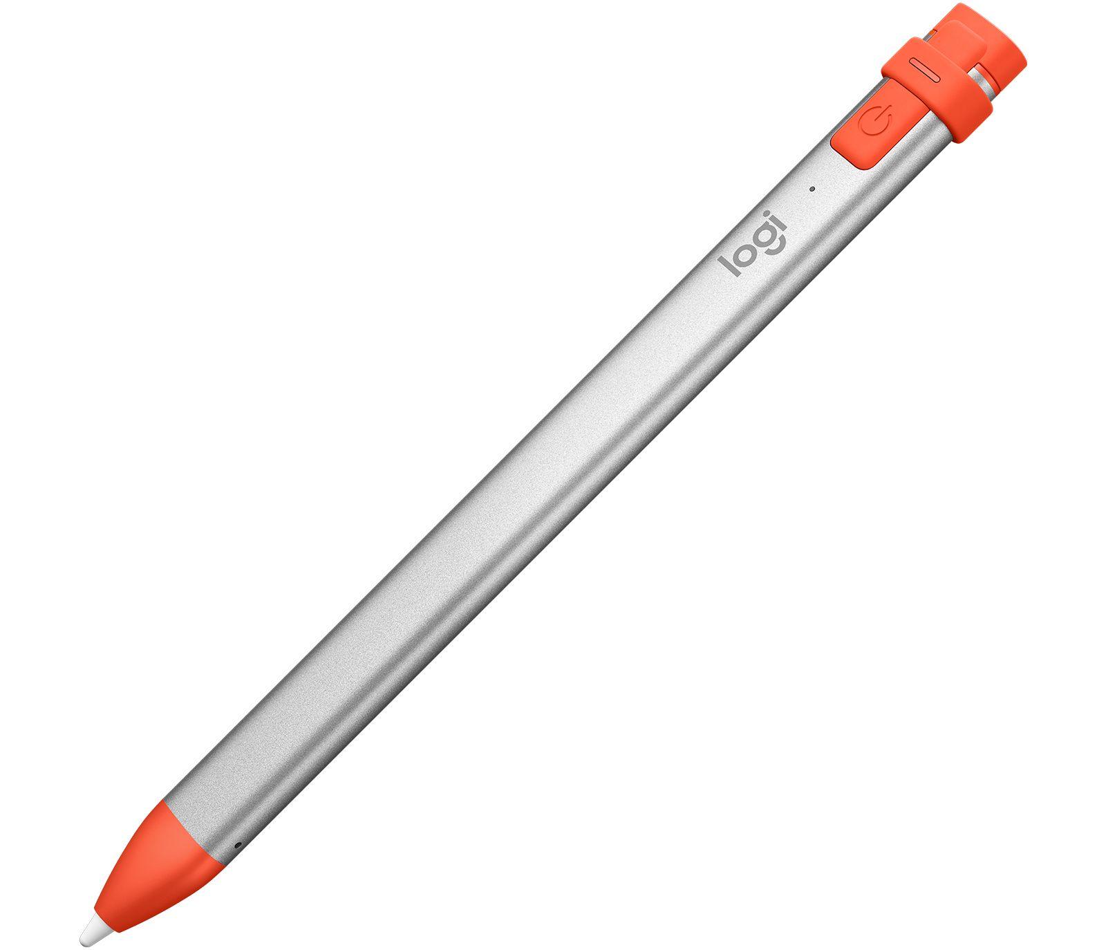 Caneta Digital LOGITECH Crayon (Sem fios - Apple - Laranja)