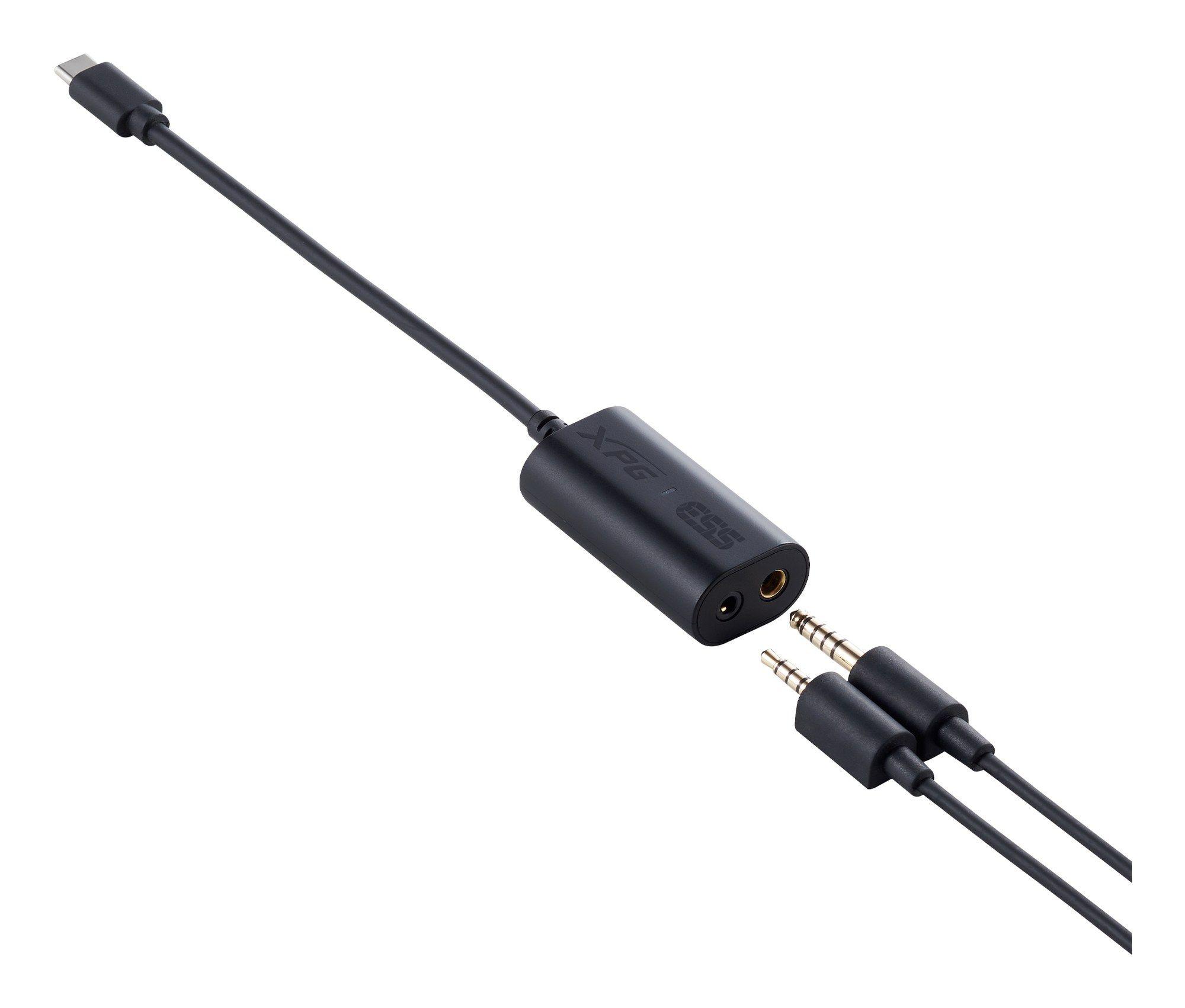 Headset Gaming XPG PRECOG STUDIO (Binaural - Com fios - Circum-aural - Preto e Vermelho) — miniatura 8