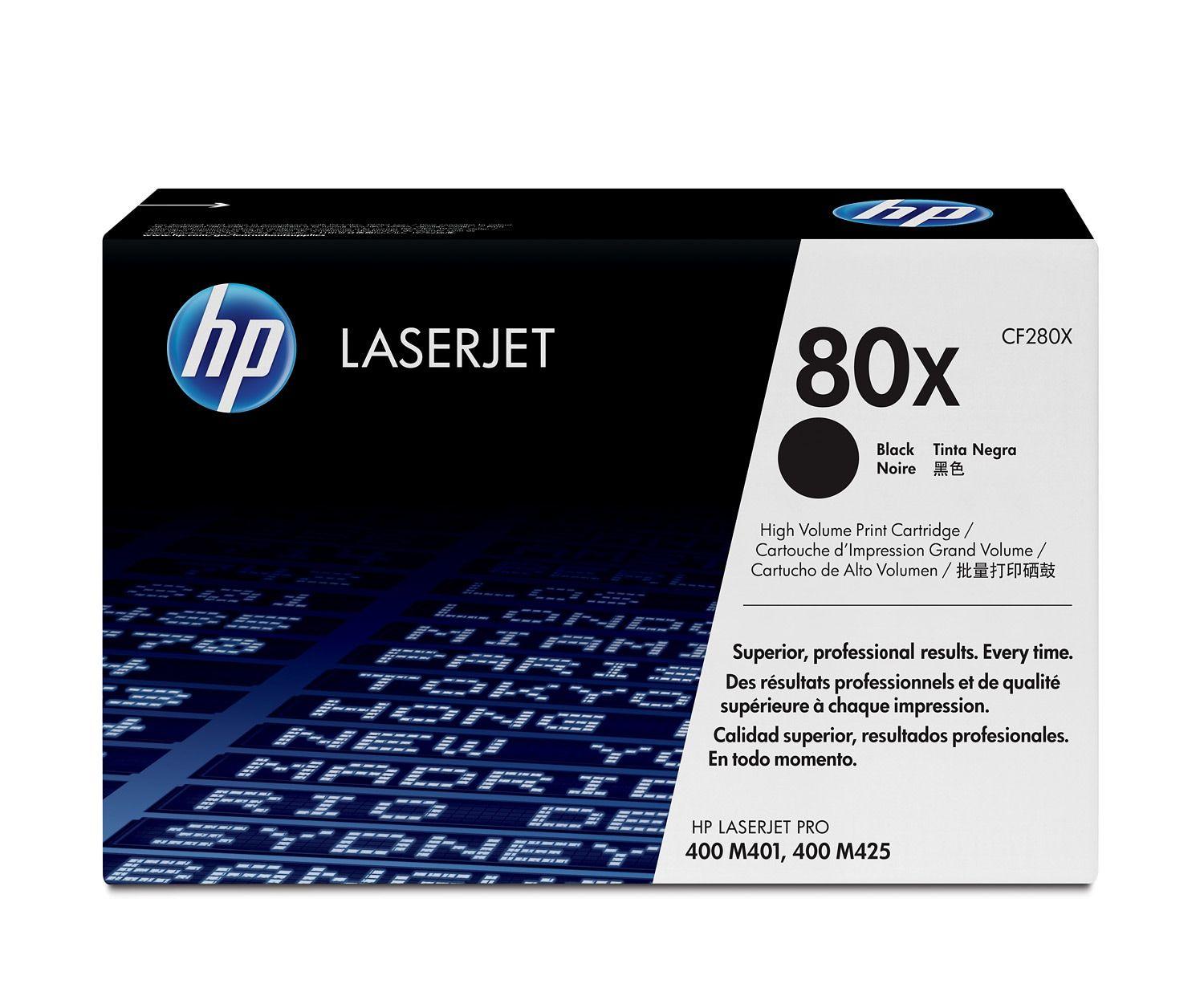 Toner HP CF280X (6900 páginas - Preto)