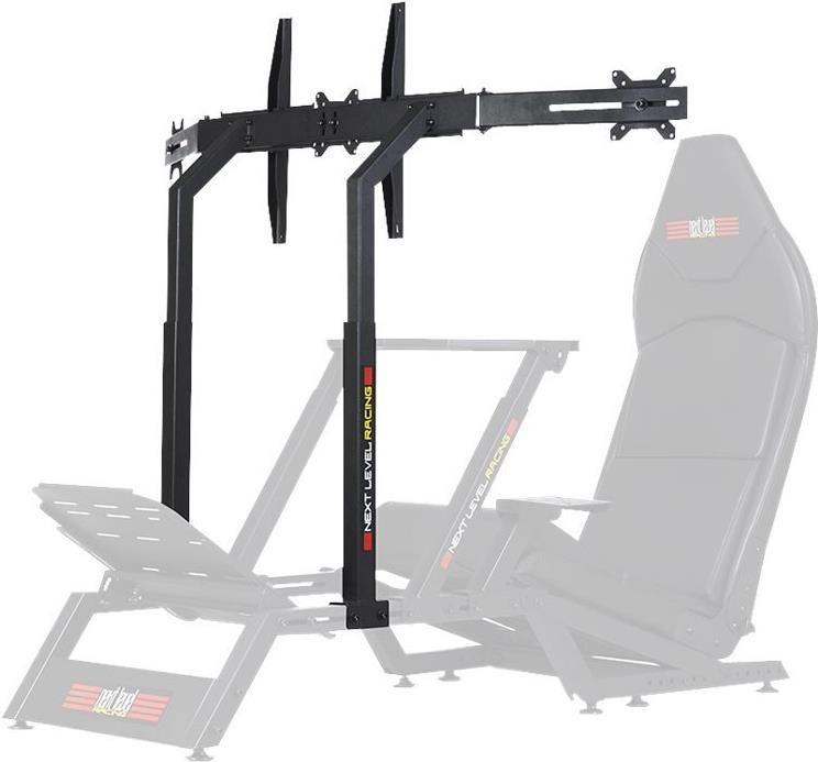 Suporte para 3 Monitores NEXT LEVEL RACING NLR-A006 / F-GT Monitor (Preto)