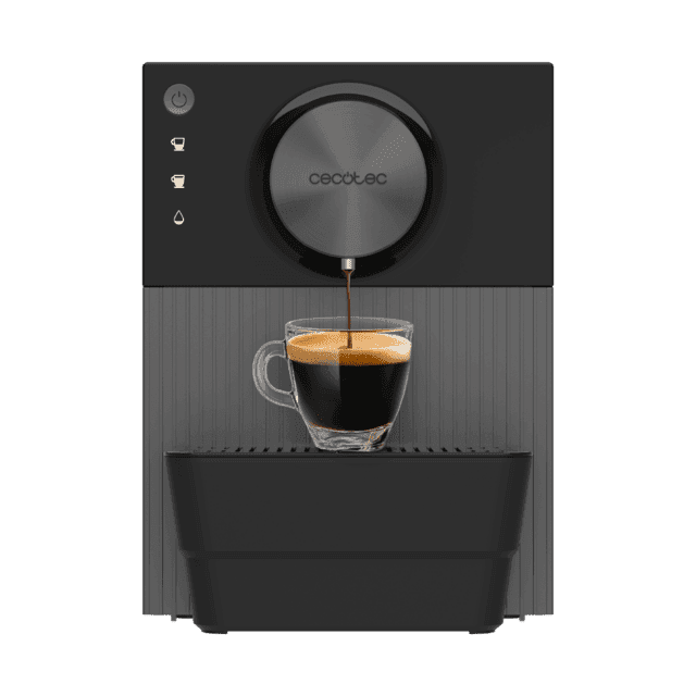 Máquina de Café Expresso Automática CECOTEC Cremmaet Cube (Grãos de café - 1350 W - 19 bar - Preto)