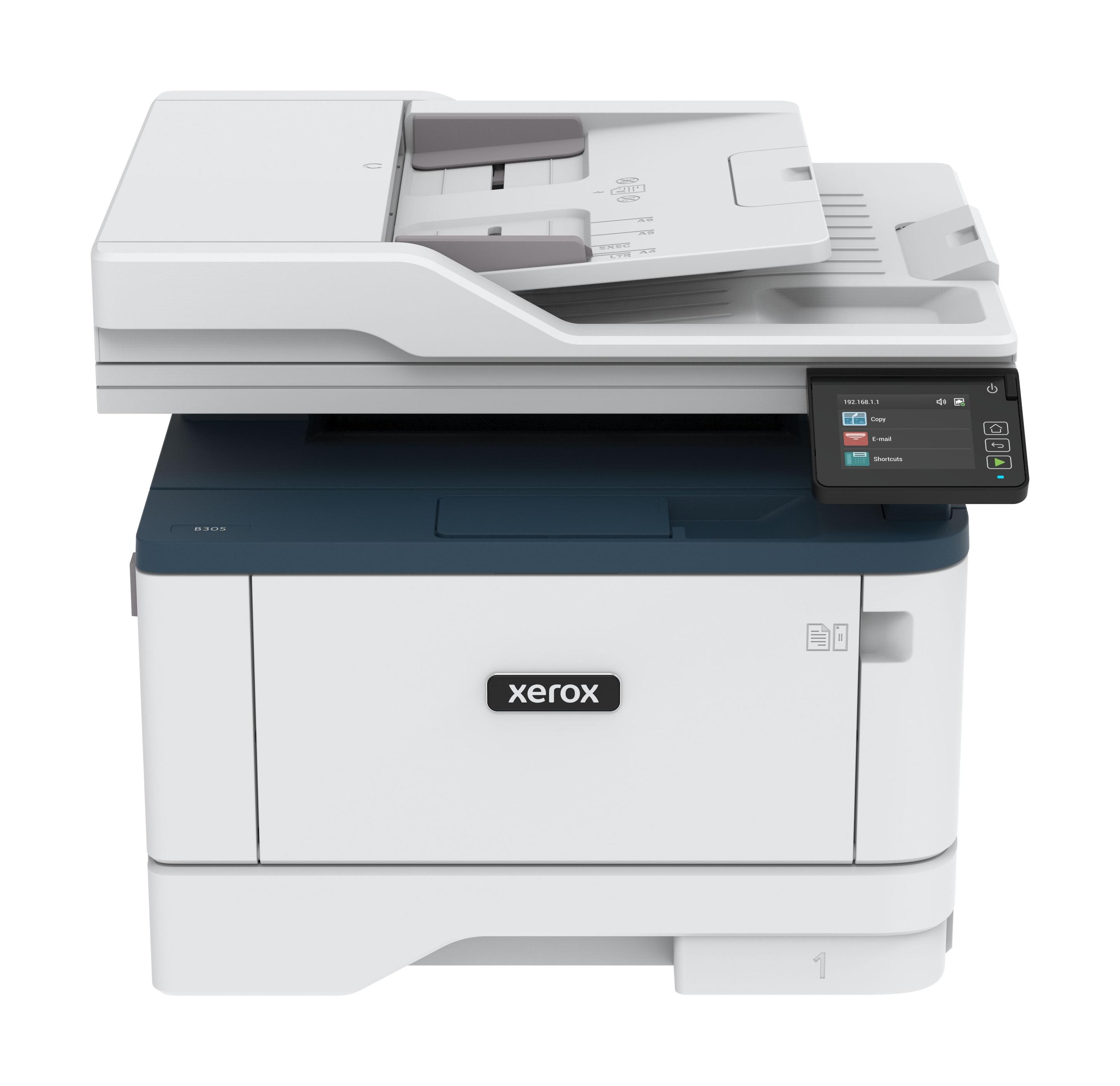 Impressora Multifunções Laser Monocromática XEROX B305V_DNI (A4 - Impressão a preto e branco - 350 folhas - Branco e Azul)