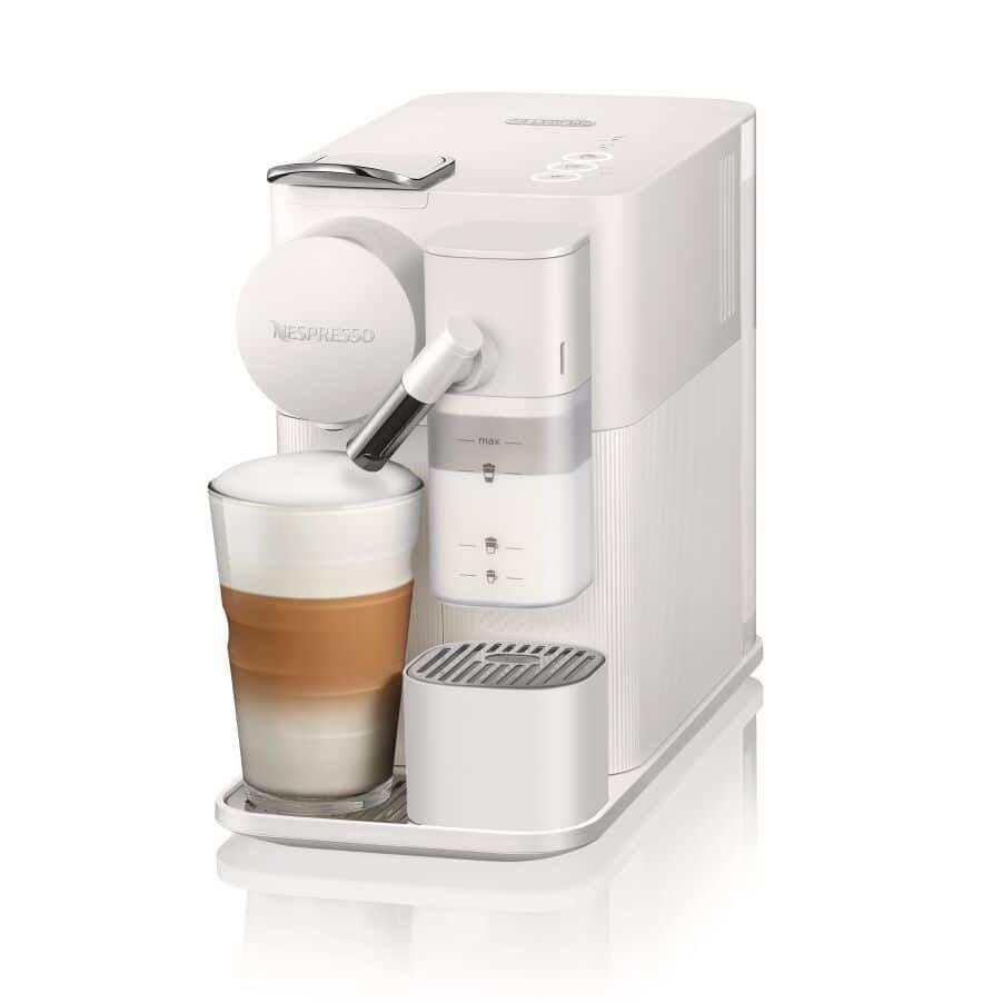 Máquina de Café de Cápsulas DELONGHI Lattissima One EN510.W (Nespresso - 1400 W - 19 bar - Branco)