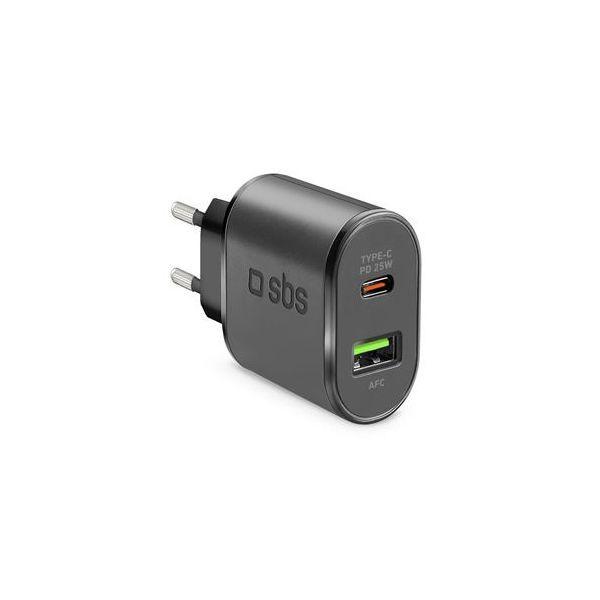 Carregador de Parede SBS TETRPD25W (25 W - Preto), miniatura 2