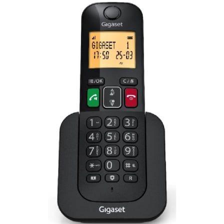 Telefone Sem Fios GIGASET Elemental 400 (7 h - Preto)