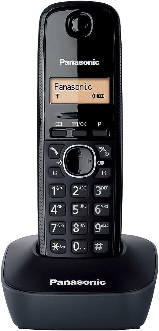 Telefone Sem Fios PANASONIC KX-TG1611 (15 h - Preto), miniatura 2