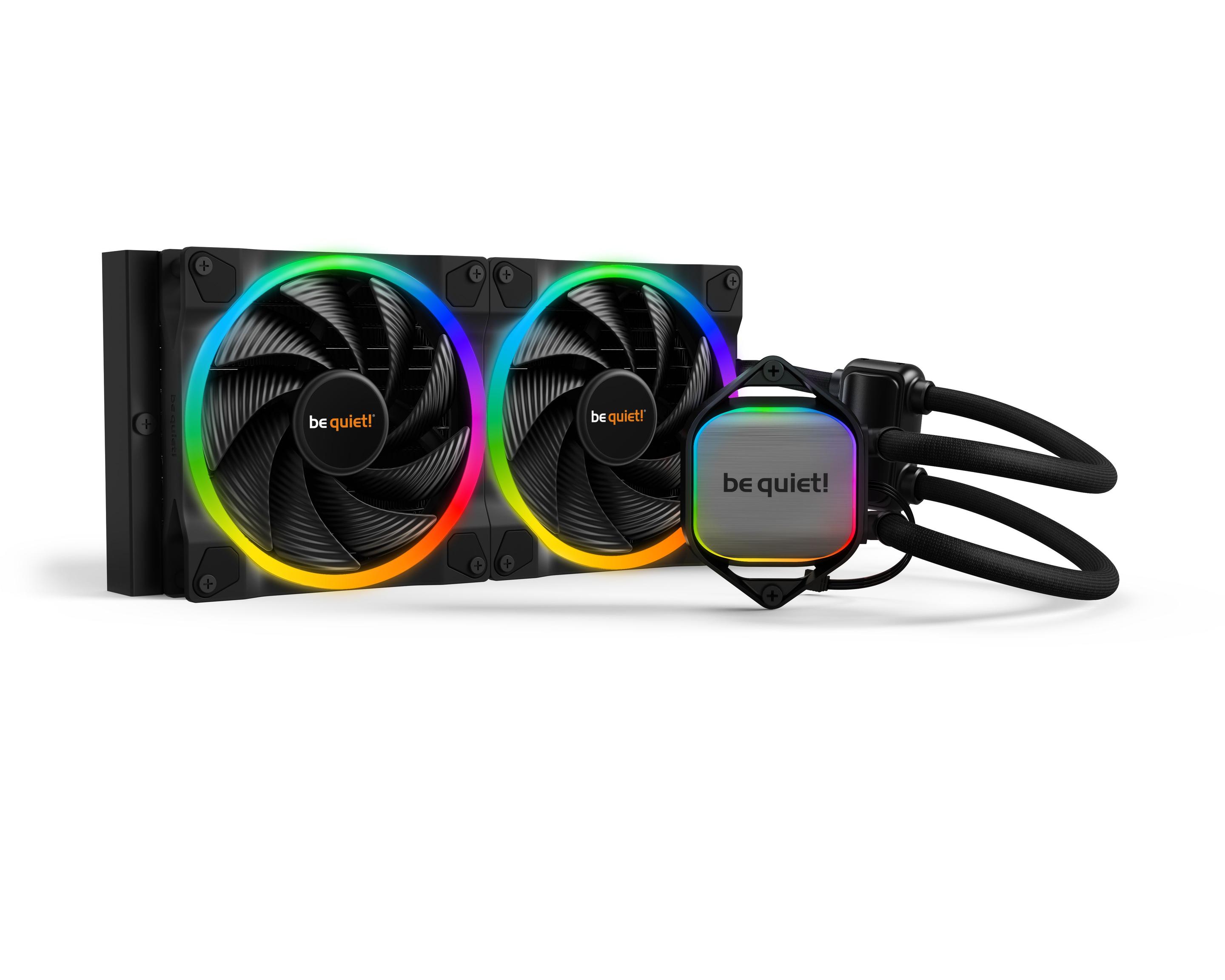 Sistema de Refrigeração Líquida BE QUIET! Pure Loop 2 FX 280mm (140 mm - 2 ventoinhas - 2200 RPM - Preto)