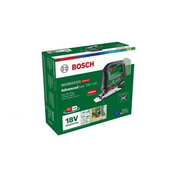 Serra de Recortes BOSCH AdvancedSaw 18V-140 (Alumínio - Preto e Verde) — miniatura 4