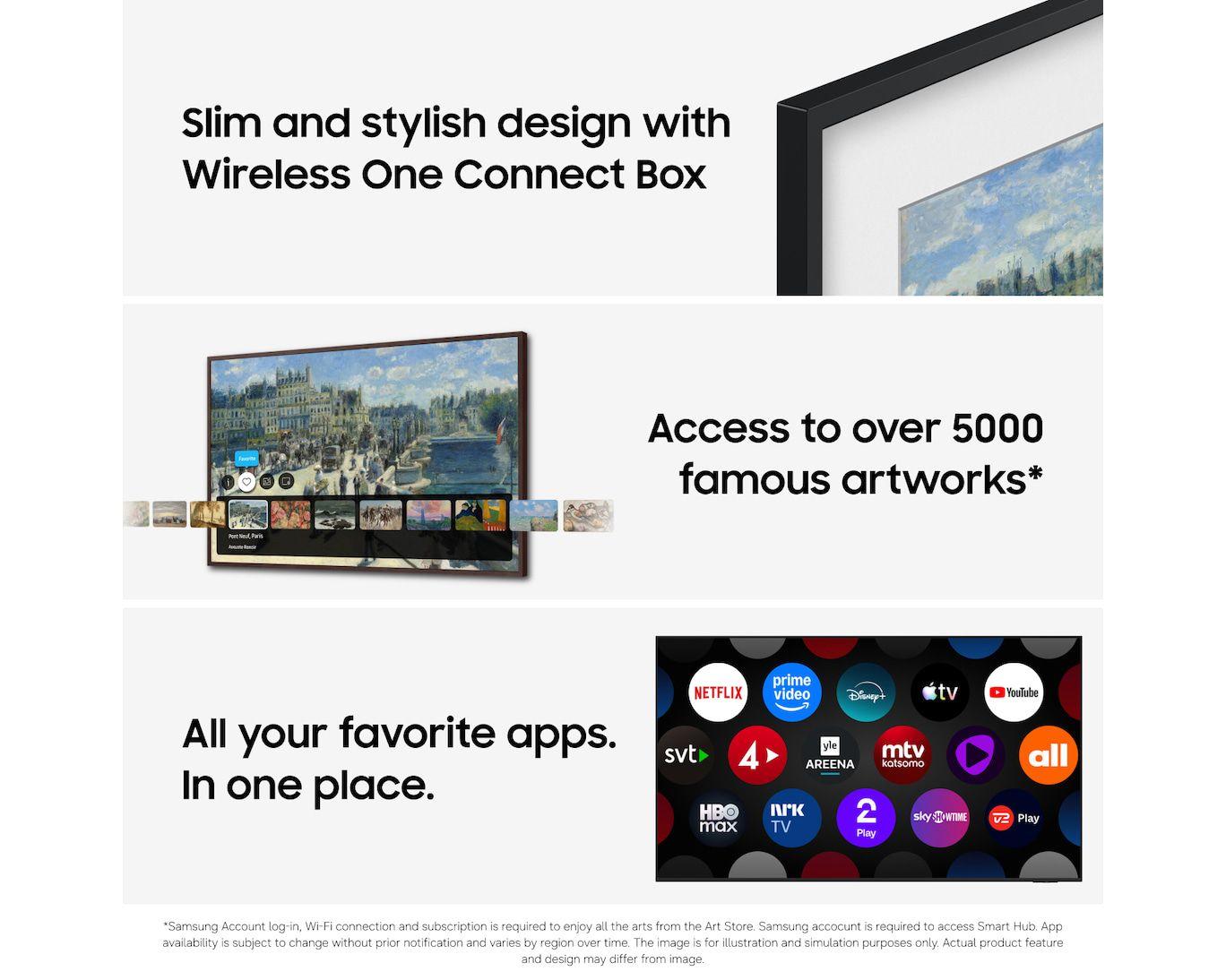 Televisão SAMSUNG TV The Frame Pro TQ85LS03HWUXXC (85" - Neo QLED 4K - Preto), miniatura 12
