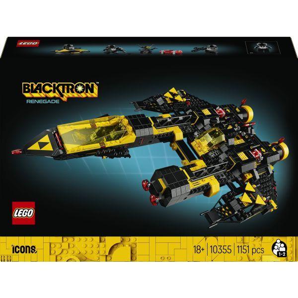 LEGO 10355 Icons Blacktron Renegade (18+ anos - 1151 peças), miniatura 3