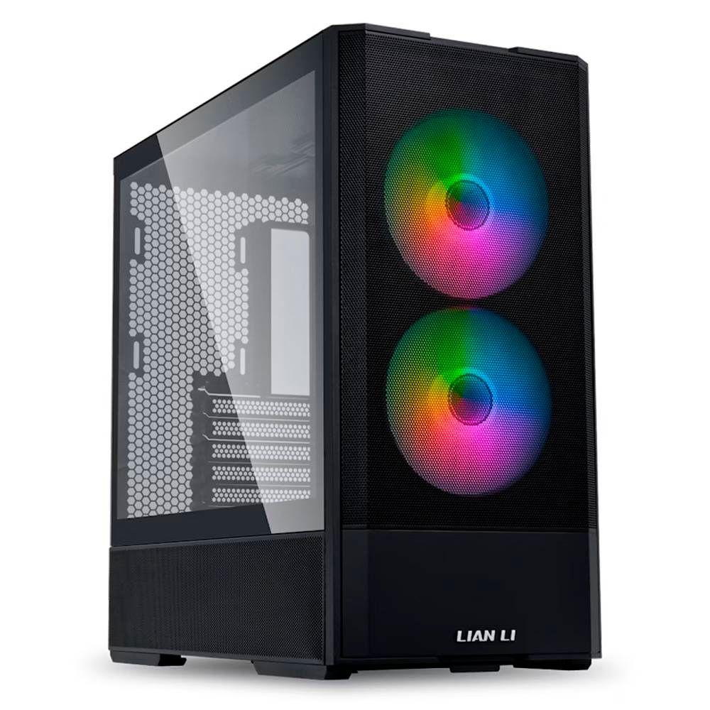 Caixa de Computador Gaming LIAN LI LANCOOL 207 (ATX, micro ATX, Mini-ITX - ATX, SFX, SFX-L - Midi Tower - Preto) — miniatura 2