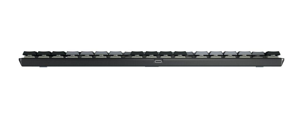 Teclado CHERRY KC 500 MX LP TKL (Alemão - Interruptor de chave mecânico - USB - Preto e Cinzento) — miniatura 3