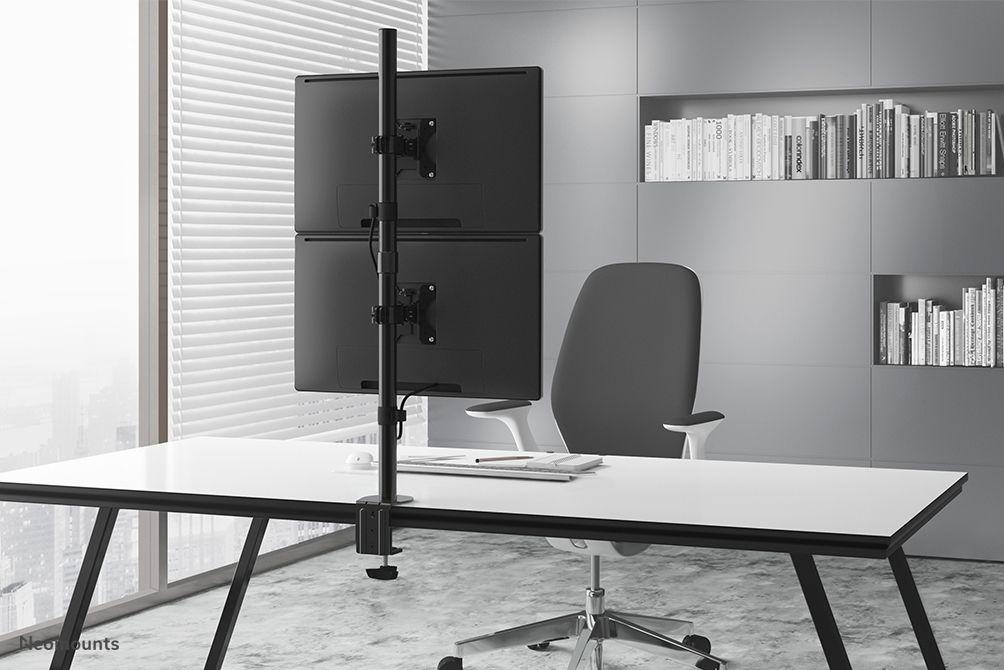 Suporte de Secretária para 2 Monitores NEOMOUNTS FPMA-D550DVBLACK (81,3 cm - Preto), miniatura 6