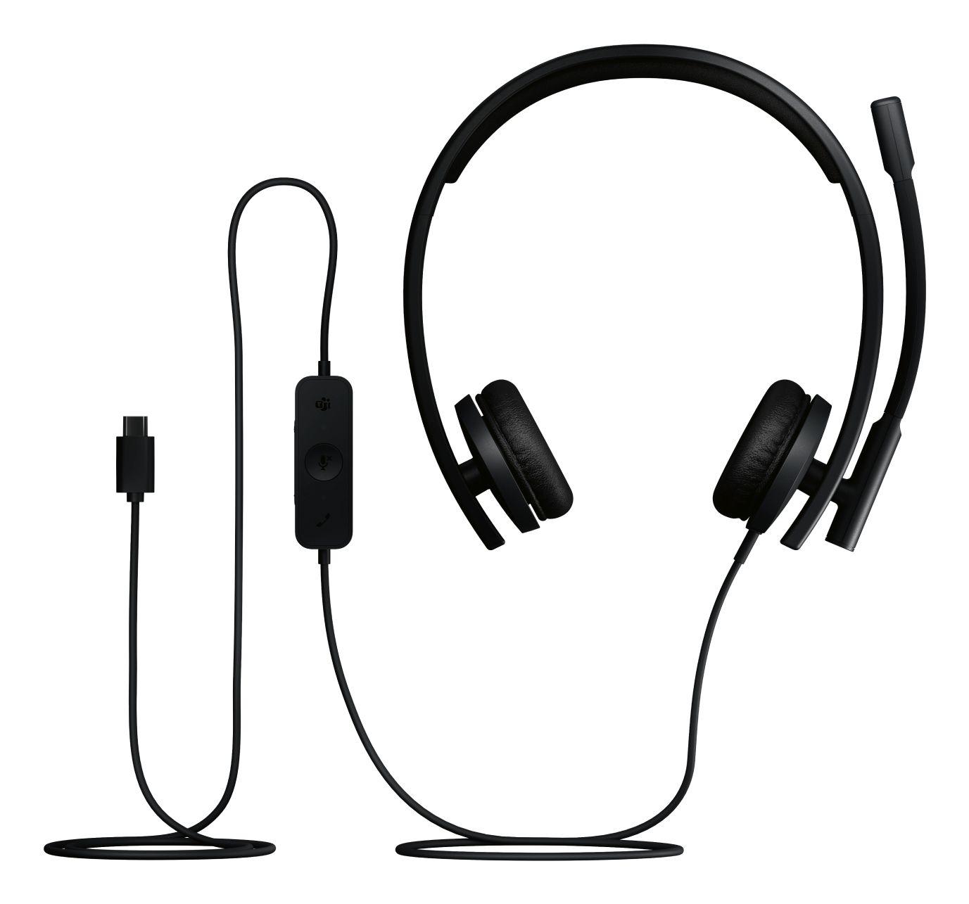 Headset LOGITECH H570e Stereo MS USB-C (Binaural - Com fios - Supra-aural - Preto), miniatura 5