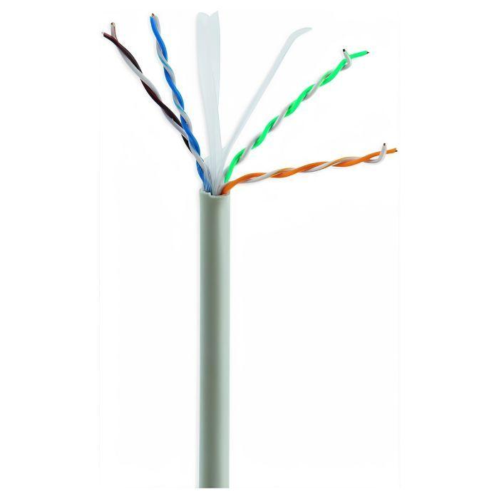Bobine de Cabo de Rede GEMBIRD FPC-6004-SO (305 m - Cat6 - Cinzento), miniatura 2