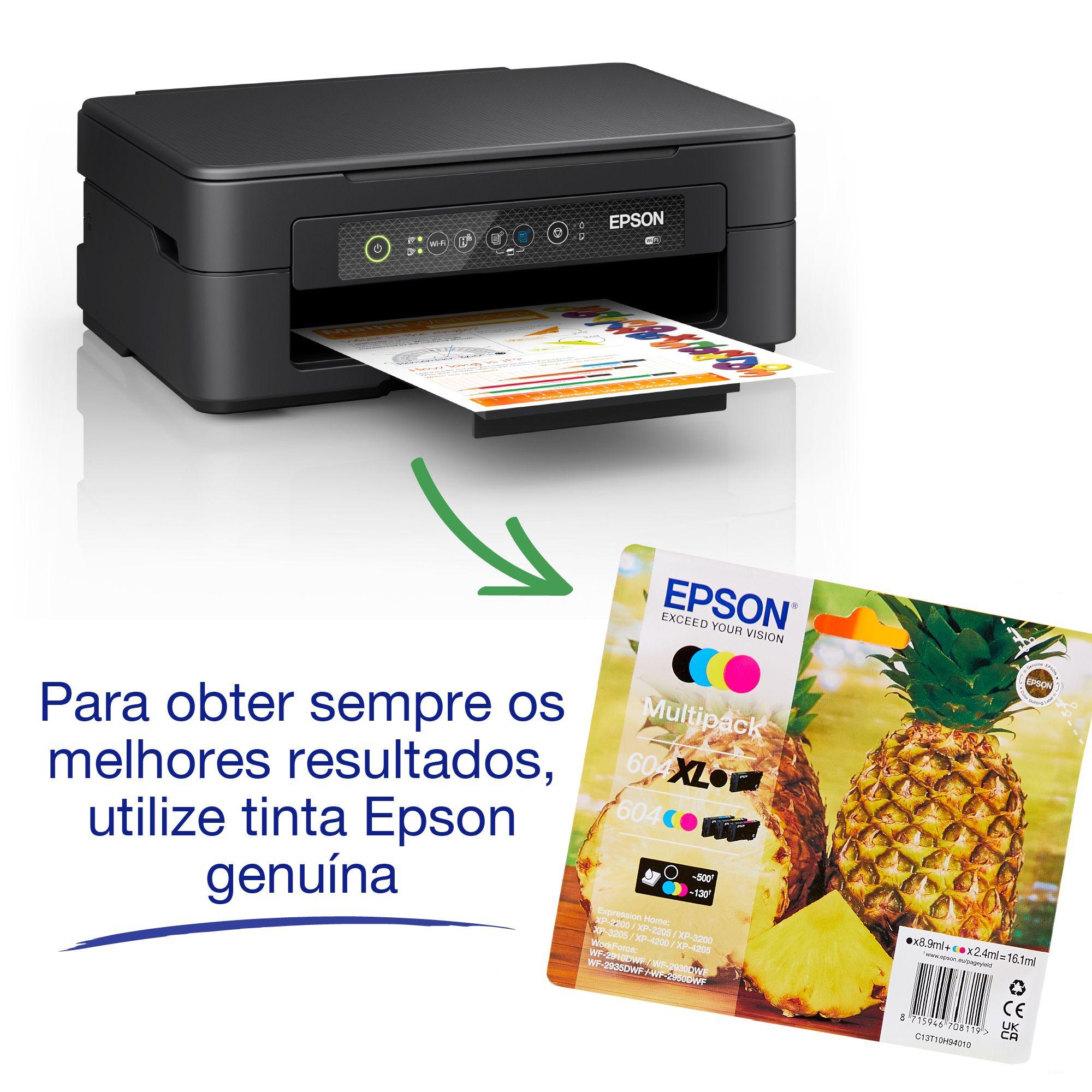 Impressora Multifunções EPSON Expression Home XP-2200 (A4 - Impressão a cores - 50 folhas - Preto) — miniatura 6