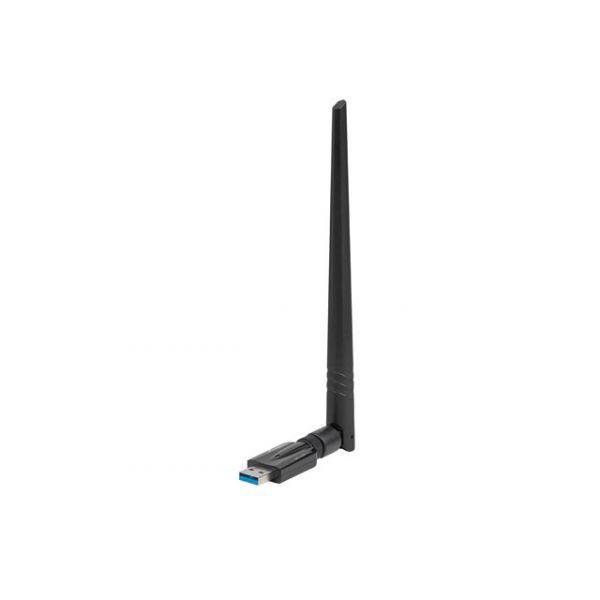 Adaptador USB Wi-Fi LANBERG NC-1200-WIE (Wi-Fi 5 - 1200 Mbit/s - Dual band - Preto), miniatura 2