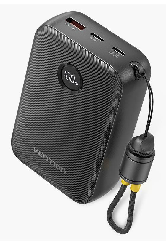Powerbank VENTION FKBB0-C (USB Type-C - Preto)