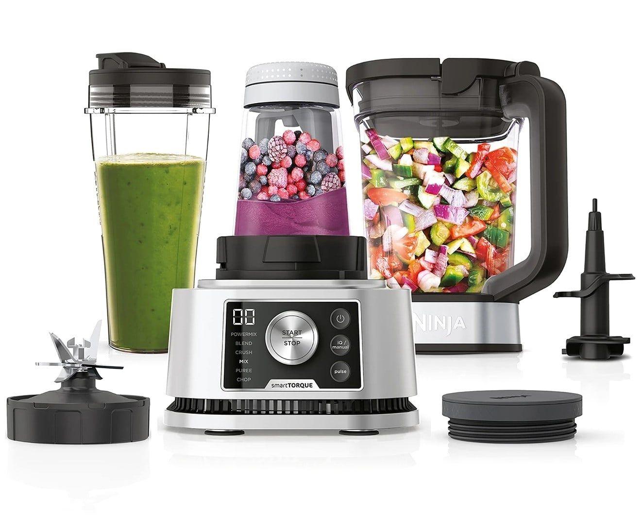 Liquidificadora NINJA CB350EU 3 em 1 (1200 W - 2,1 l - CA - Prateado)
