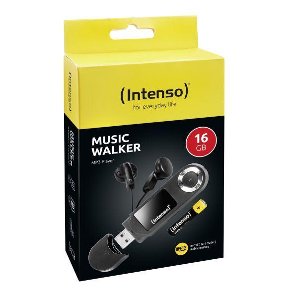Leitor MP3 INTENSO Music Walker 16GB (16 GB - 16GB - USB 2.0 - Preto), miniatura 3