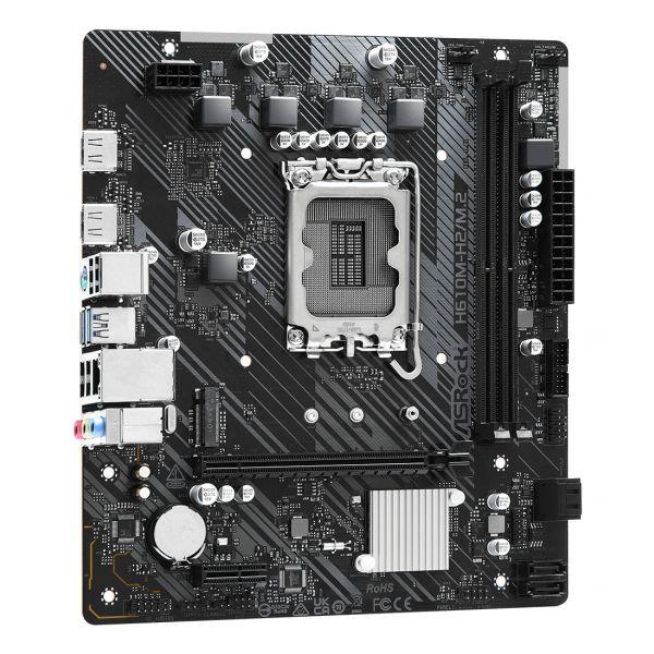 Motherboard ASROCK H610M-H2/M.2 (LGA 1700 - Micro ATX - Duplo canal - Multicor), miniatura 5