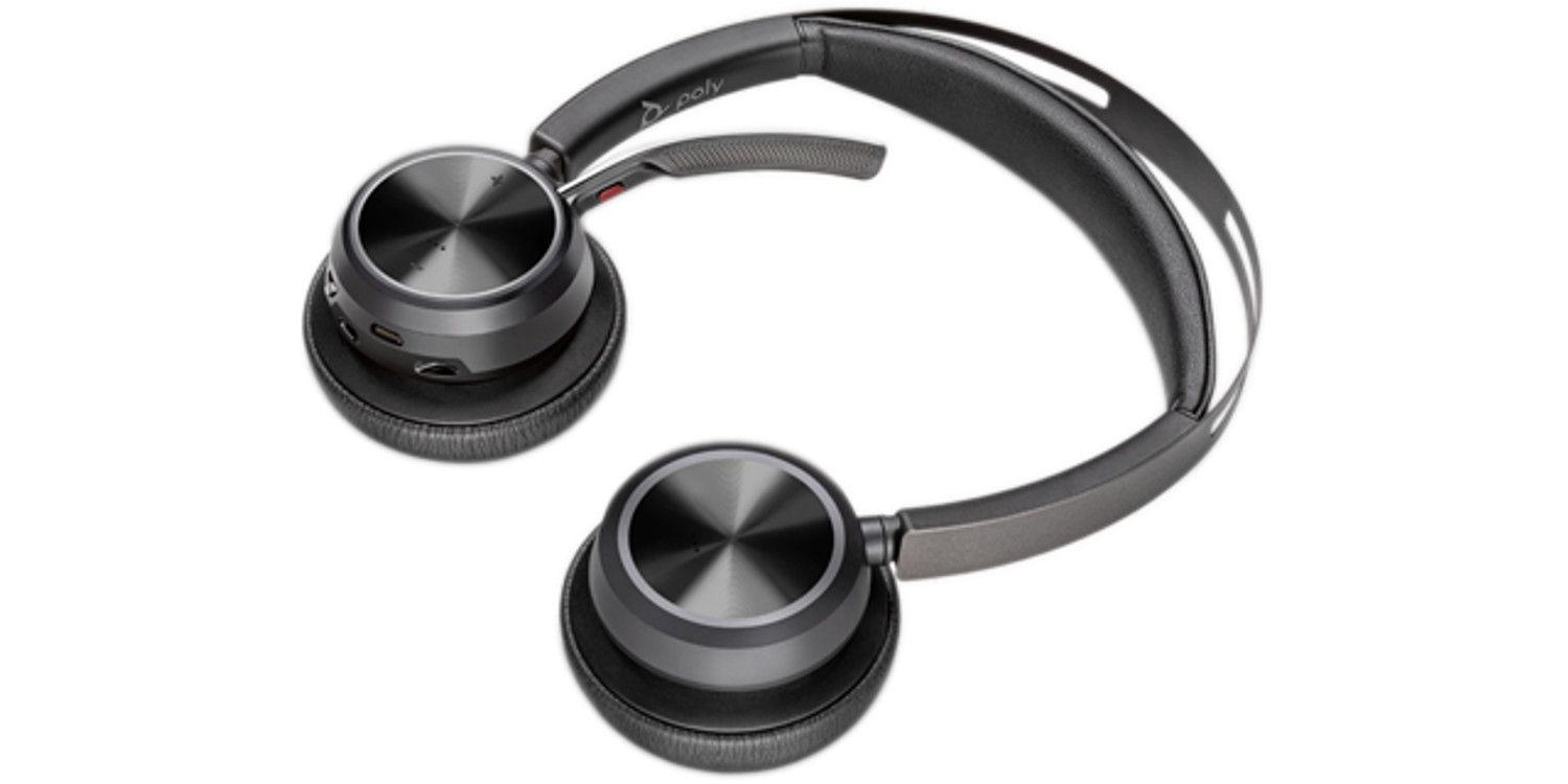 Headset HP POLY Voyager Focus 2 USB-C-C (Binaural - Sem fios - Supra-aural - Preto) — miniatura 7