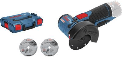 Rebarbadora Angular BOSCH GWS 12V-76 V-EC (Azul)