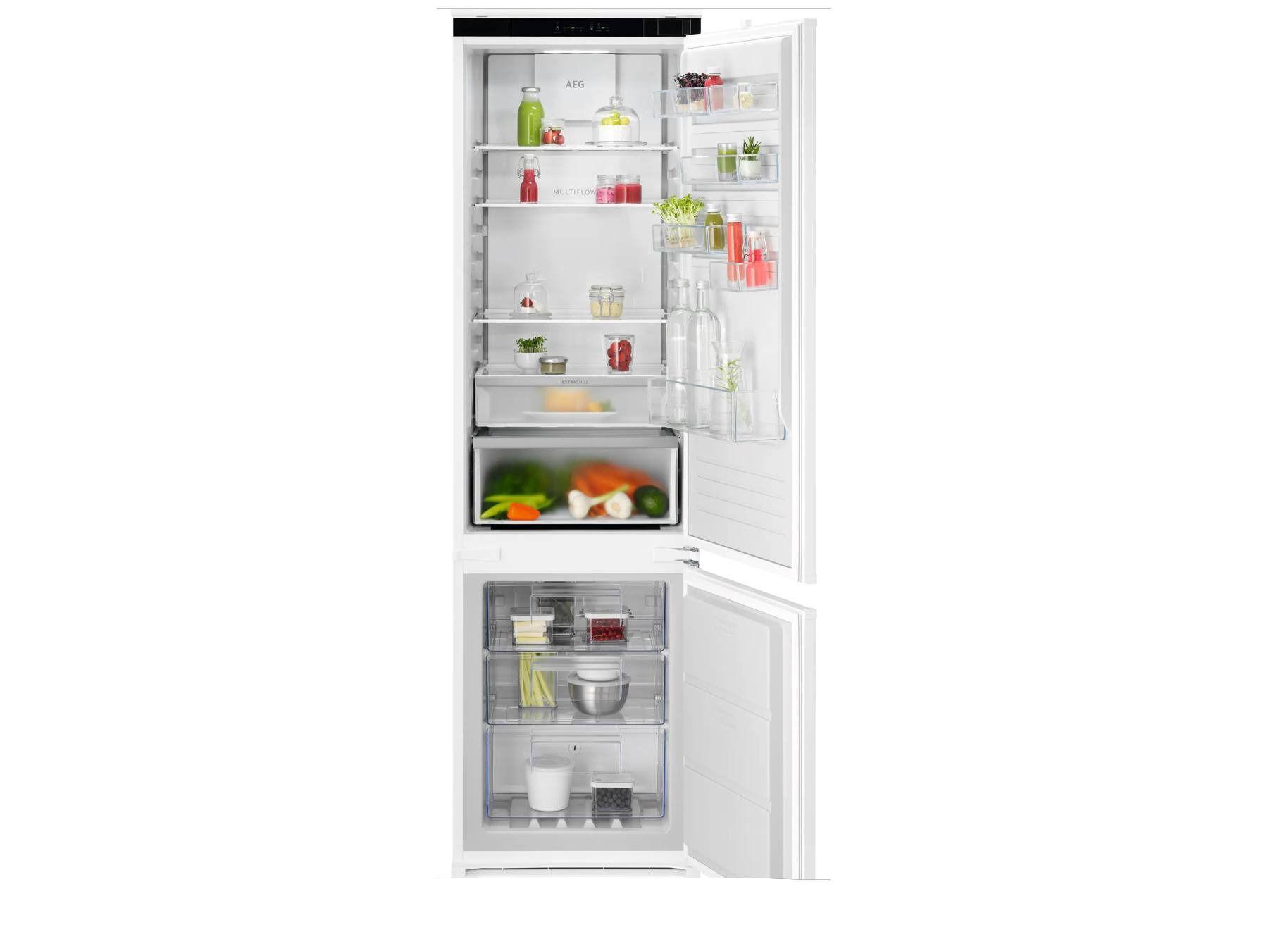 Frigorífico Combinado de Encastre AEG TCTCS191ES (269 L - 188,4x54,6x54,9 cm - 188 cm - Branco)