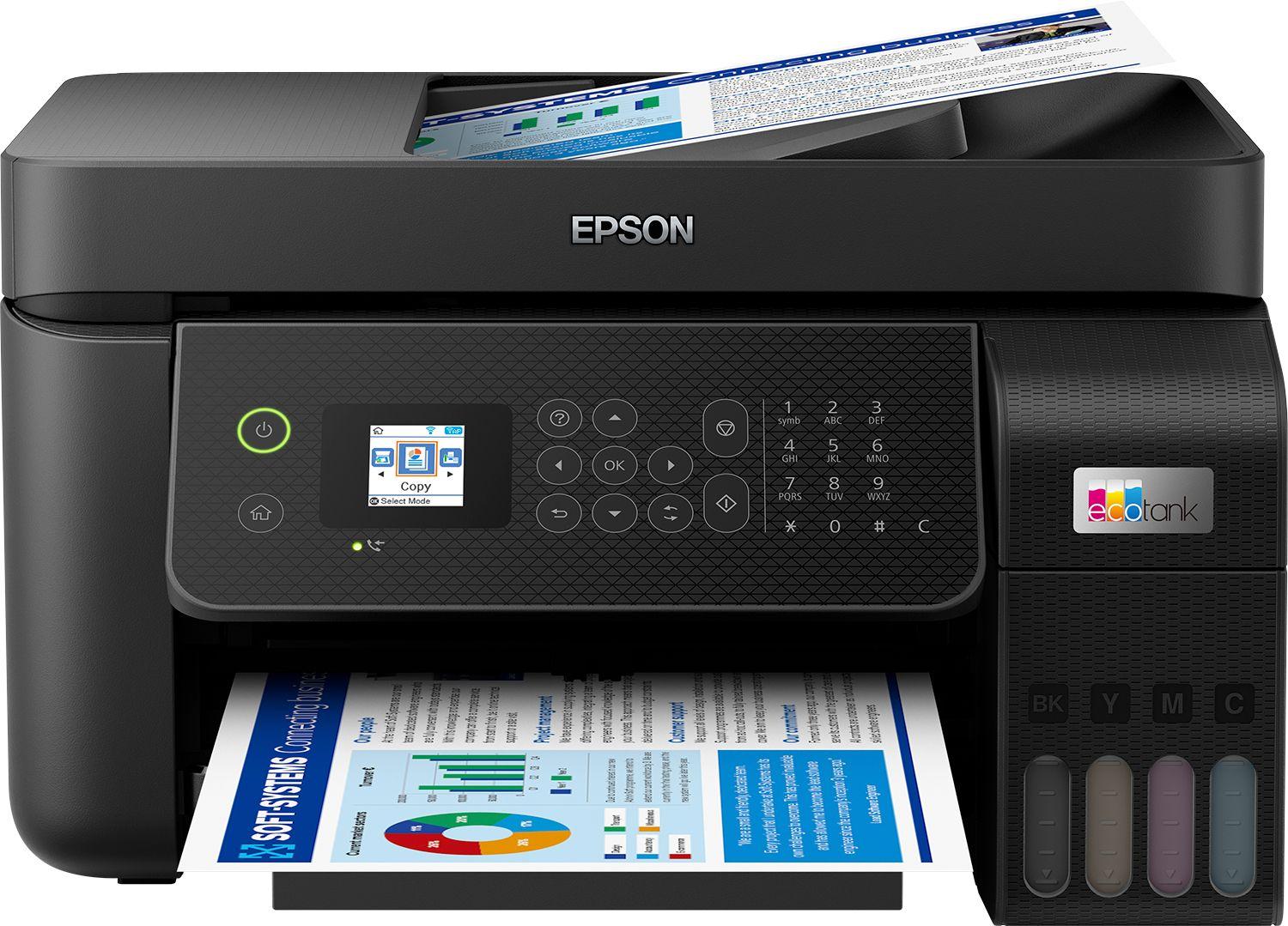 Impressora Multifunções EPSON EcoTank ET-4800 (A4 - Impressão a cores - 100 folhas - Preto)