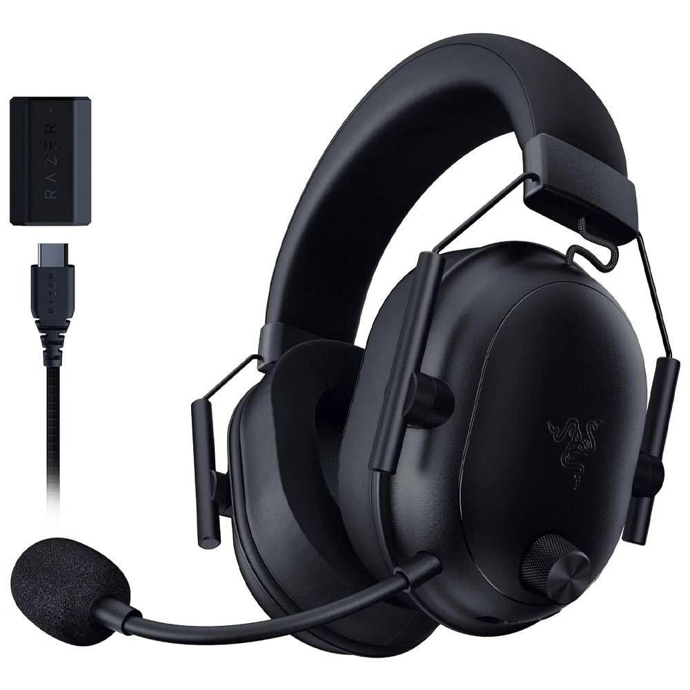 Headset Gaming RAZER BlackShark V2 HyperSpeed (Binaural - Com fios e sem fios - Circum-aural - Preto) — miniatura 2