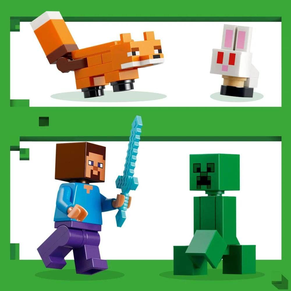 LEGO 21583 Minecraft Aventura em Taiga do Steve (6+ anos - 79 peças), miniatura 4