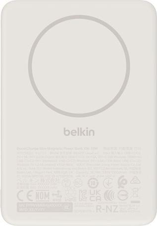 Powerbank BELKIN BoostCharge Slim BPD017HQSA (10 000 mAh - 7,5 W - Areia)