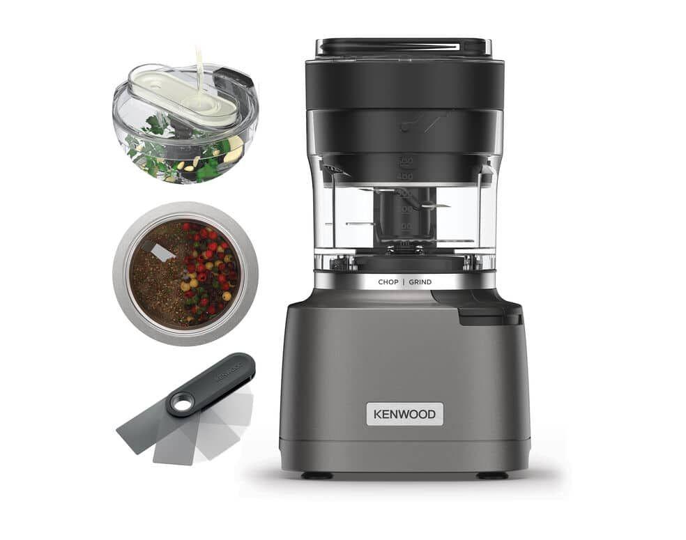 Picadora e Moinho KENWOOD CHP80.000SI (800 W - 0,5 l - Aço inoxidável - Prateado)