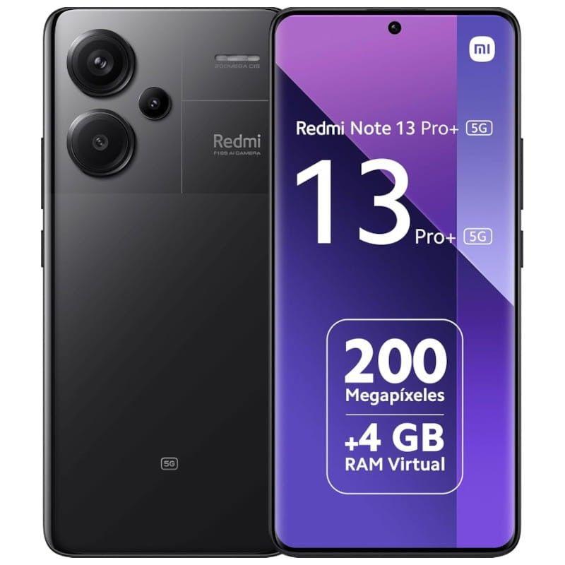 Smartphone XIAOMI Redmi Note 13 Pro+ 5G (256GB - 6,67" - Preto)