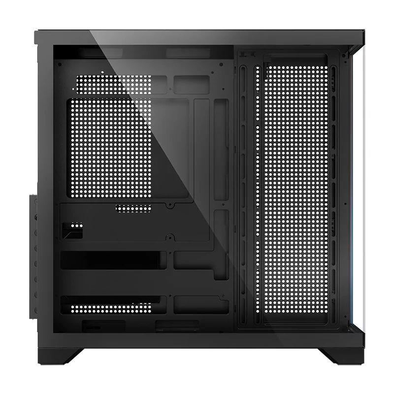 Caixa Gaming HIDITEC H3 PRO (ATX, Micro ATX, ITX, BTF - Midi Tower - ATX, Micro ATX, Mini-ITX, BTF - Preto/Transparente) — miniatura 6