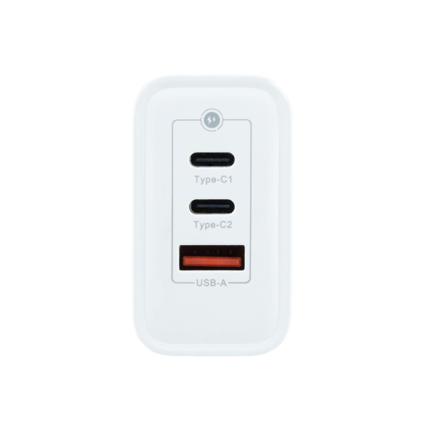 Carregador USB de Parede COOLBOX COO-CUP-65CCA (Universal - Branco) — miniatura 2